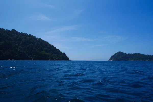 Moře Tropického Ostrova Surin Island Thajsko — Stock fotografie