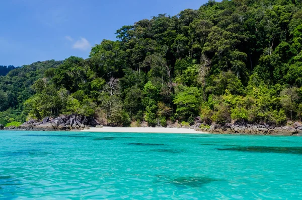 Όμορφο Τροπικό Νησί Koh Surin Εθνικό Πάρκο Διάσημο Δωρεάν Σημείο — Φωτογραφία Αρχείου