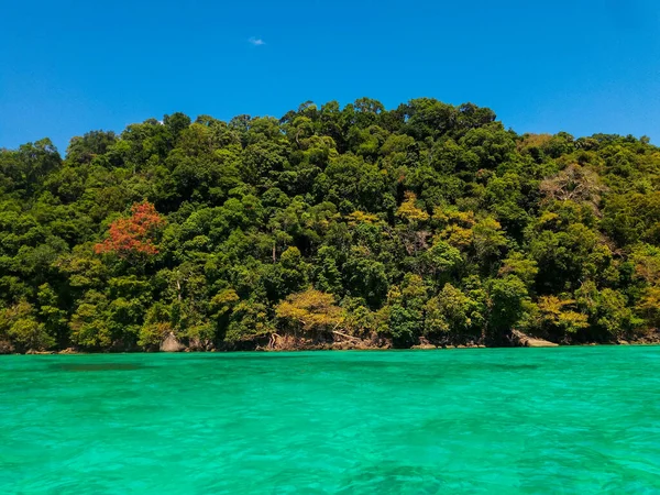 Strand Und Tropisches Meer Surin Island Provinz Phang Nga Thailand — Stockfoto