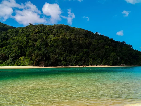 Παραλία Και Τροπική Θάλασσα Surin Island Phang Nga Province Ταϊλάνδη — Φωτογραφία Αρχείου