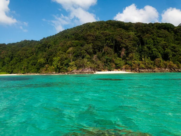 Пляж Тропічне Море Острів Сурин Провінція Фан Нга Таїланд — стокове фото