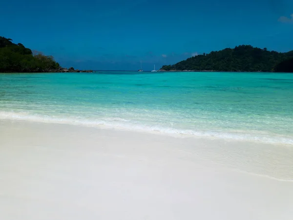 Spiaggia Mare Tropicale Surin Island Provincia Phang Nga Thailandia — Foto Stock