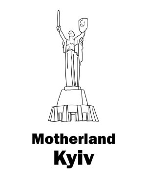Kiev. Ukrayna manzarası. Kiev 'de ne buluyorsun? Anavatan Ana Anıtı. Ukrayna 'nın turistik nesneleri.