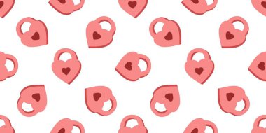 Sevgililer Günü için desen. Aşk ve kalpler, 14 Şubat. Tekstil ve ambalaj kağıtları için desen. Romantik nedenler..