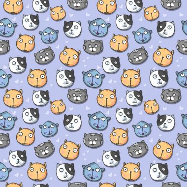 Komik Kediler ile Seamless Modeli