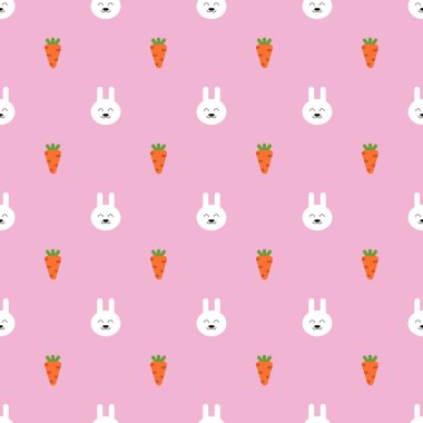tavşan ve havuç ile Seamless Modeli