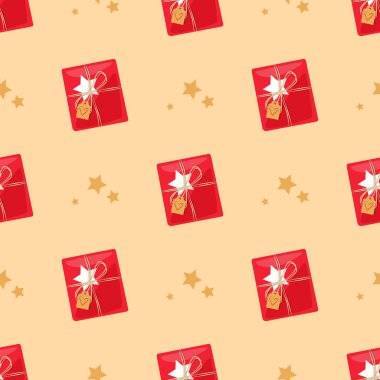 Hediye kutuları ile Seamless Modeli
