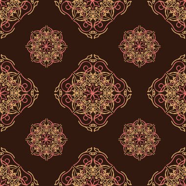 Vintage süs vektör seamless modeli