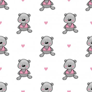 Sevimli Ayılar ile Seamless Modeli 