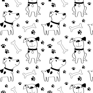 köpekleri ile Seamless Modeli