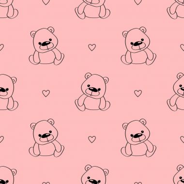 Sevimli Ayılar ile Seamless Modeli 