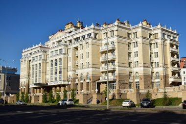 Kazakistan 'ın başkenti Astana' daki modern binalar (Nur-Sultan)