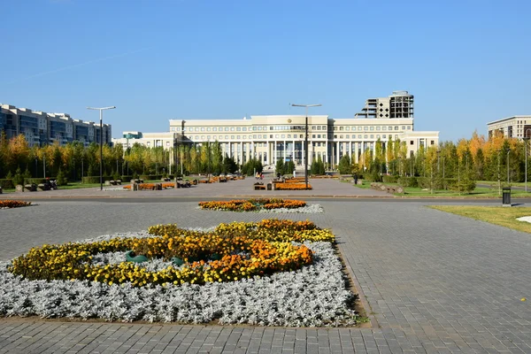 Vista Astana Capital Cazaquistão Sede Expo 2017 — Fotografia de Stock