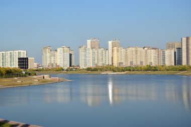 Görünümünde Astana, Kazakistan, Expo 2017 dizi başkenti