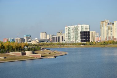 Görünümünde Astana, Kazakistan, Expo 2017 dizi başkenti