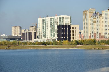 Görünümünde Astana, Kazakistan, Expo 2017 dizi başkenti