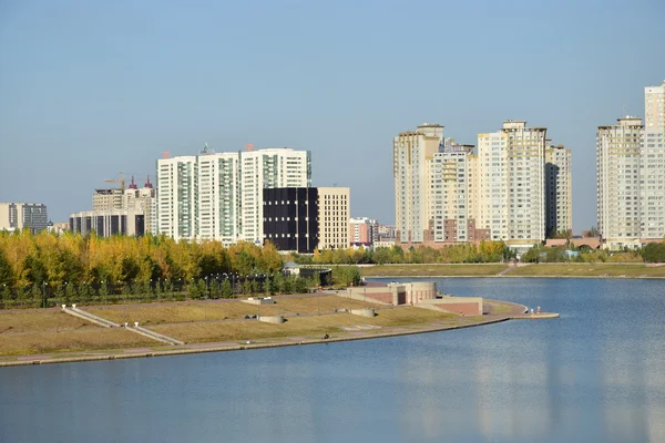 Weergave Astana Hoofdstad Van Kazachstan Gastheer Van Expo 2017 — Stockfoto