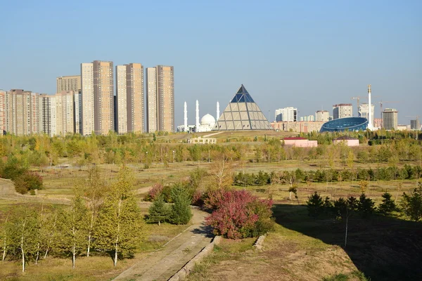 Vista Astana Capital Cazaquistão Sede Expo 2017 — Fotografia de Stock