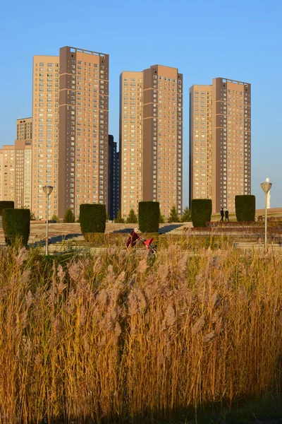 Weergave Astana Hoofdstad Van Kazachstan Gastheer Van Expo 2017 — Stockfoto