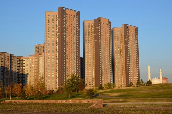 Blick Astana Der Hauptstadt Kasachstans Gastgeber Der Expo 2017 — Stockfoto