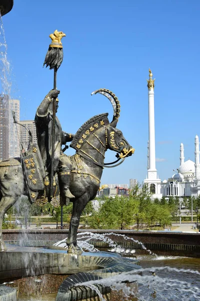 Görünümünde Astana, Kazakistan, Expo 2017 dizi başkenti