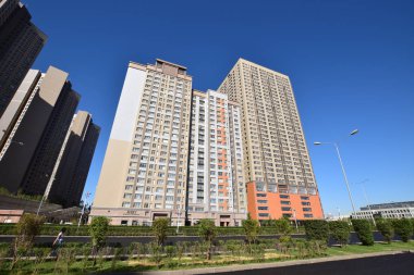 Görünümünde Astana, Kazakistan, Expo 2017 dizi başkenti