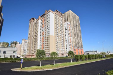 Görünümünde Astana, Kazakistan, Expo 2017 dizi başkenti