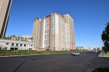 Görünümünde Astana, Kazakistan, Expo 2017 dizi başkenti