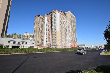 Görünümünde Astana, Kazakistan, Expo 2017 dizi başkenti