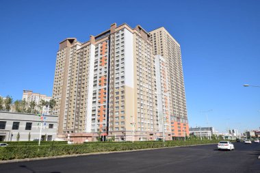 Görünümünde Astana, Kazakistan, Expo 2017 dizi başkenti