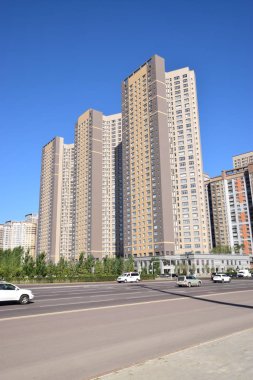 Görünümünde Astana, Kazakistan, Expo 2017 dizi başkenti