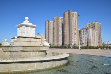 Görünümünde Astana, Kazakistan, Expo 2017 dizi başkenti