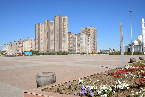 アスタナのビュー カザフスタン 2017 万博のホストの首都 — ストック写真
