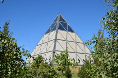 Astana (Nur-Sultan), Kazakistan 'ın başkenti Astana' daki PYRAMID (Nur-Sultan)