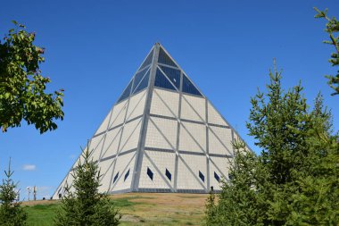 Astana (Nur-Sultan), Kazakistan 'ın başkenti Astana' daki PYRAMID (Nur-Sultan)