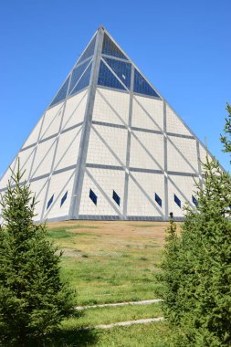 Astana (Nur-Sultan), Kazakistan 'ın başkenti Astana' daki PYRAMID (Nur-Sultan)