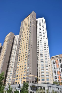 Modern Astana, Kazakistan başkenti bina konut