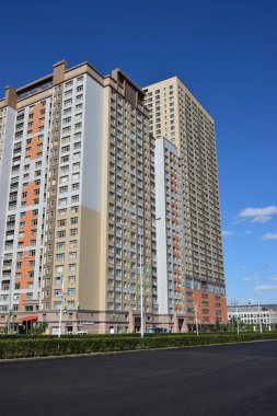 Modern Astana, Kazakistan başkenti bina konut