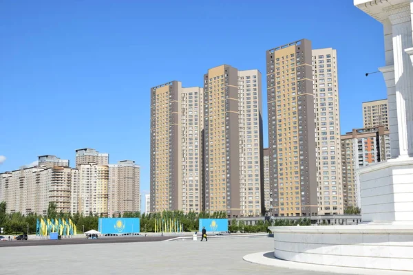 Moderno Edificio Residencial Astana Capital Kazajstán — Foto de Stock