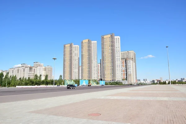 건물에 아스타나 카자흐스탄의 — 스톡 사진