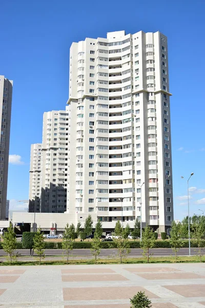 Modern Astana Kazakistan Başkenti Bina Konut — Stok fotoğraf