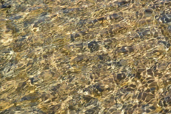 Powierzchnia Wody Morskiej Tekstura Tła — Zdjęcie stockowe