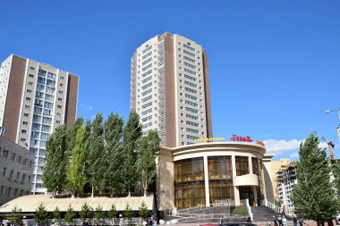 Görünümünde Astana, Kazakistan, Expo 2017 dizi başkenti