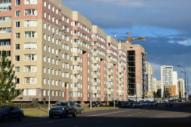 Görünümünde Astana, Kazakistan, Expo 2017 dizi başkenti