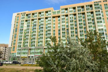 Görünümünde Astana, Kazakistan, Expo 2017 dizi başkenti