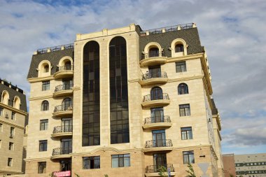 Görünümünde Astana, Kazakistan, Expo 2017 dizi başkenti