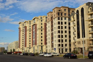 Görünümünde Astana, Kazakistan, Expo 2017 dizi başkenti