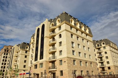 Görünümünde Astana, Kazakistan, Expo 2017 dizi başkenti