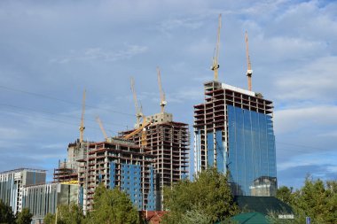 Görünümünde Astana, Kazakistan, Expo 2017 dizi başkenti