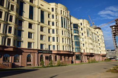 Görünümünde Astana, Kazakistan, Expo 2017 dizi başkenti